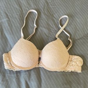 Aerie pink lace bra